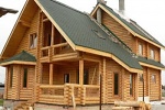 строительство домов из бревен