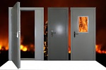 Металлические противопожарные двери