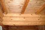Ремонт деревянного потолка