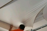 Технология установки натяжного потолка
