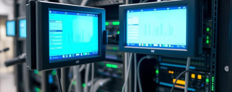 Рэковые мониторы для эффективного управления телекоммуникациями