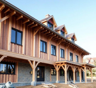 Деревянный каркас по-новому: зачем строить дом по технологии Timber-frame