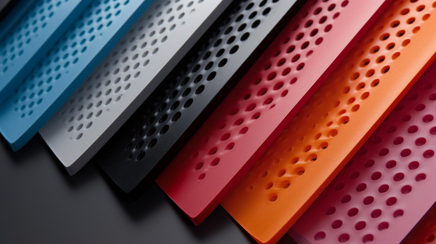 Perforated PVC corners фото