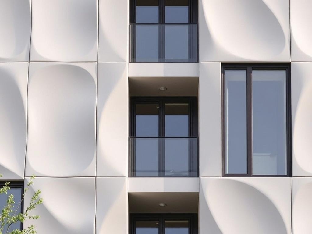 Flexible ceramics for facadesфото