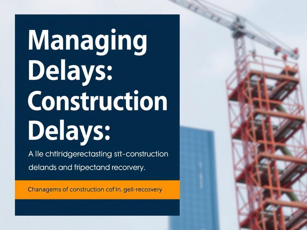     Managing Construction Delays: Strategies for Risk Mitigation and Recovery.. Causas comunes de retrasos en la construcción y por qué importan