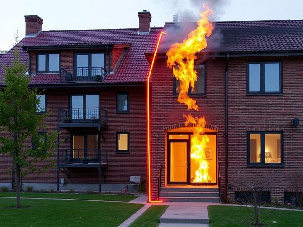 Brandschutz im Wohnungsbau: Vorschriften und moderne Lösungen.. Passive versus active fire protection: two sides of the same coin